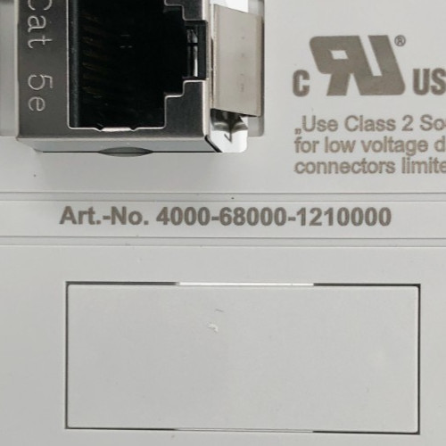 New Murr Elektronik 4000-68000-1210000 Panel Interface 1xRJ45 + 1xSUB-D9 Blind