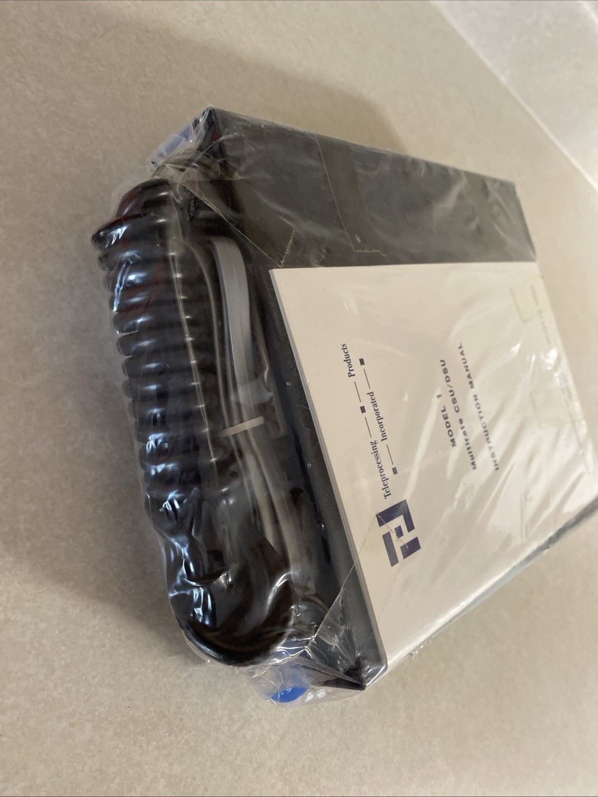 Teleprocessing Products Model 1 Multirate CSU/DSU with Instruction Manual