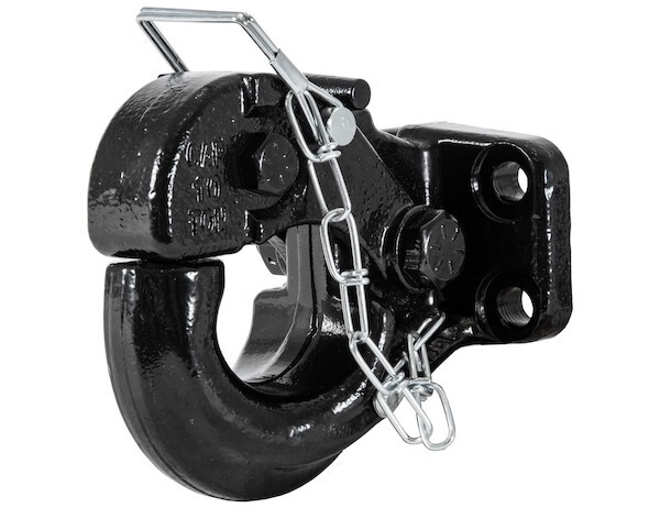 Buyers Products 10039 Black 10 Ton Pintle Hook with Mount