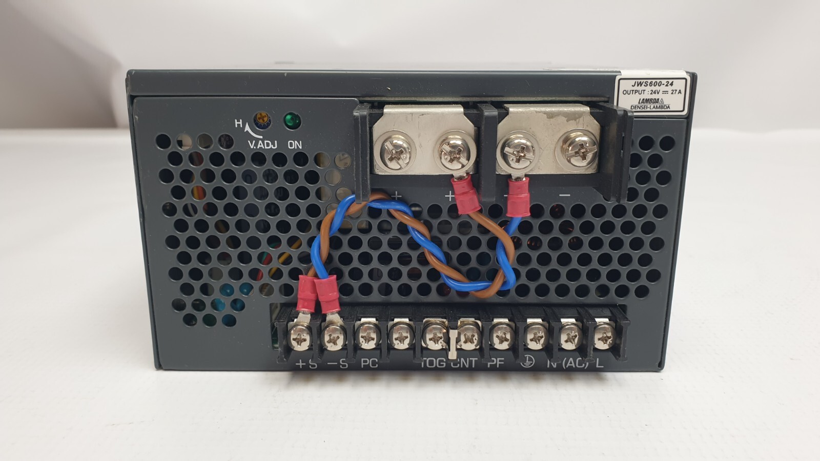 Lambda JWS600-24 Power Supply | P/N: JWS600-24 | 24V 27A | Used | DENSEI-LAMBDA