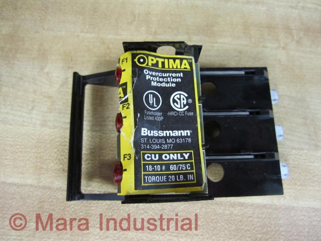 Optima OPM-CC Fuse Block OPMCC Without Black Cover (Pack of 5)