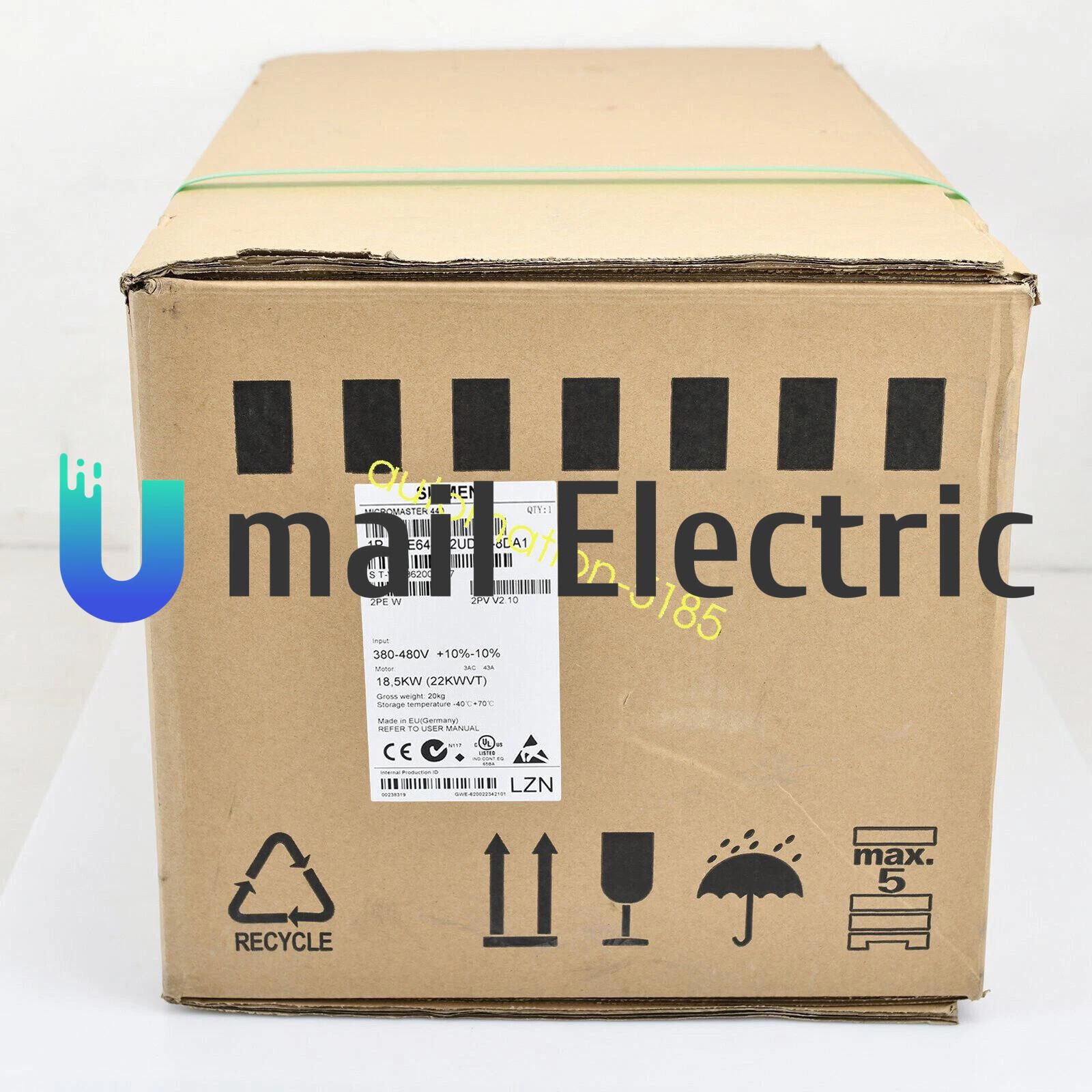 New SIEMENS In Box 6SE6440-2UE17-5CA1 6SE6 440-2UE17-5CA1 Fedex or DHL