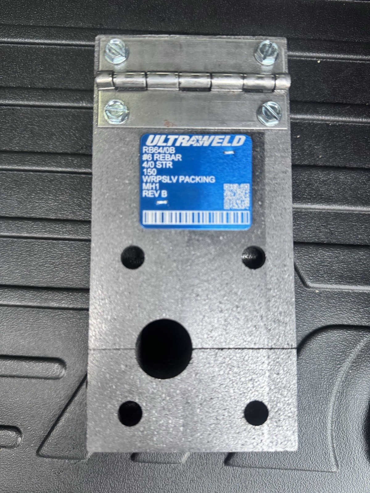 Ultraweld RB64/0B | #6 REBAR | 4/0 STR Steel Mold
