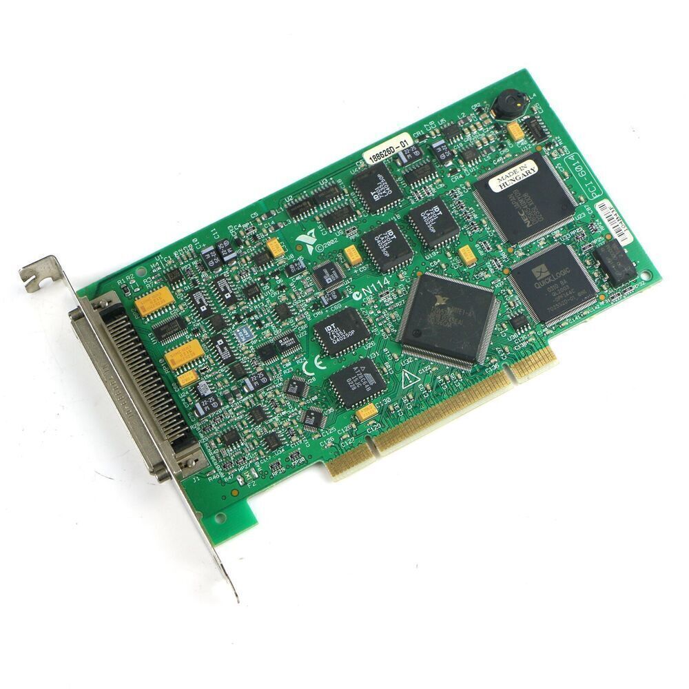 Used National Instruments PCI-6014 NI DAQ Card Multifunction Analog Input
