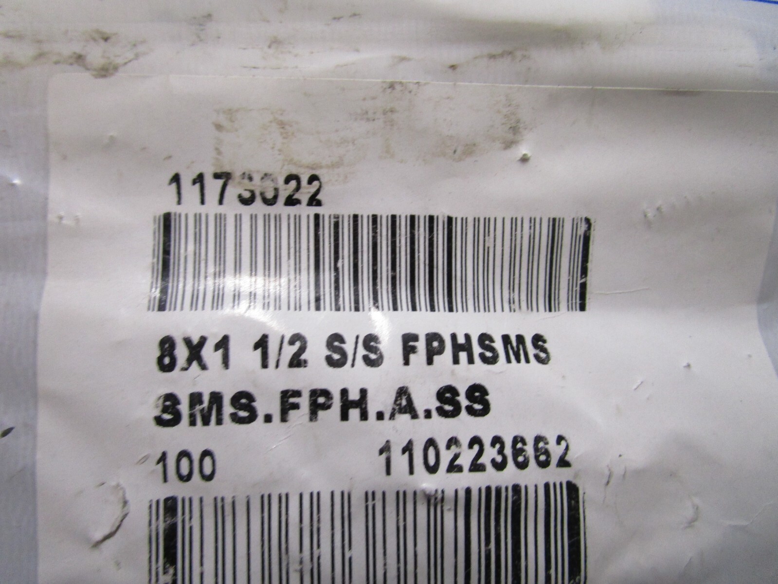 #8-15 x 1-1/2″ Phillips Flat Head 18-8 Type A Pt S/S Sheet Metal Screw QTY 100