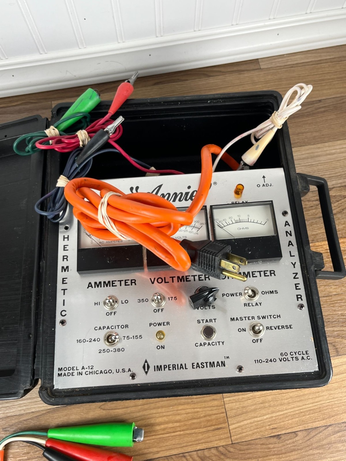 Imperial Eastman Annie Model A-12 Hermetic Unit & Component Analyzer