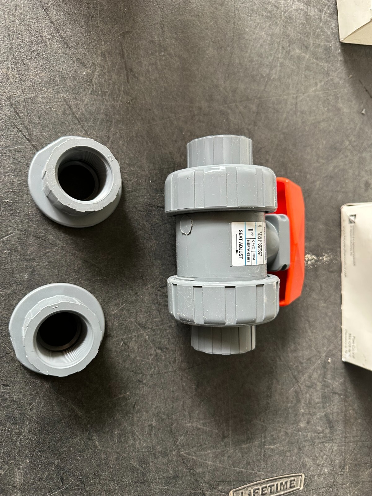 NEW HAYWARD TRUE UNION BALL VALVE 1″