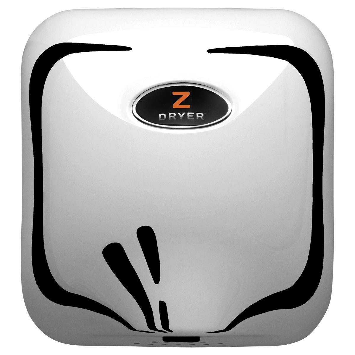 ZHD1C Stainless Steel High Speed Wall Mount Hand Dryer in Chrome