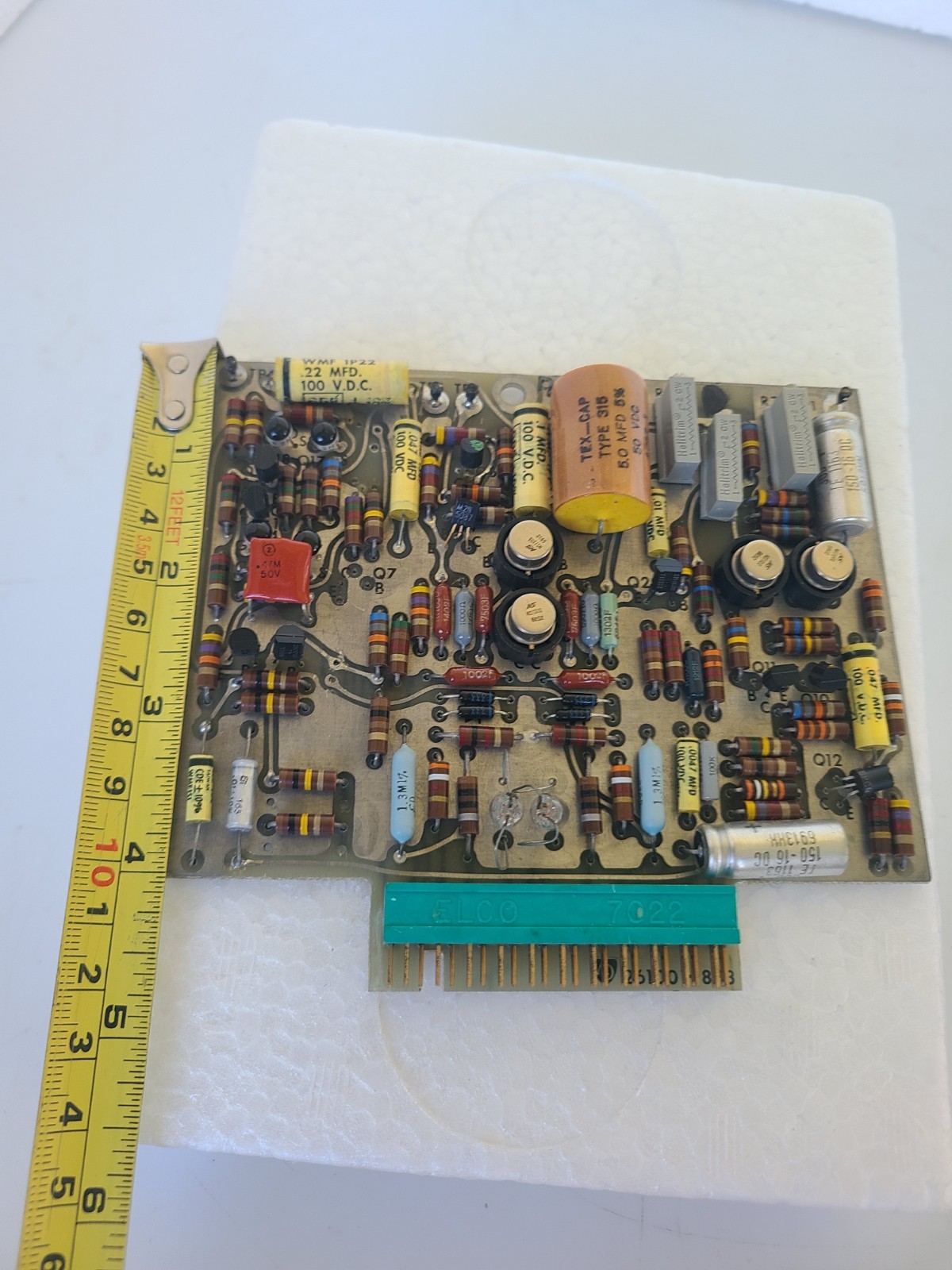 Vintage Board 261001-873 With Elco 7022