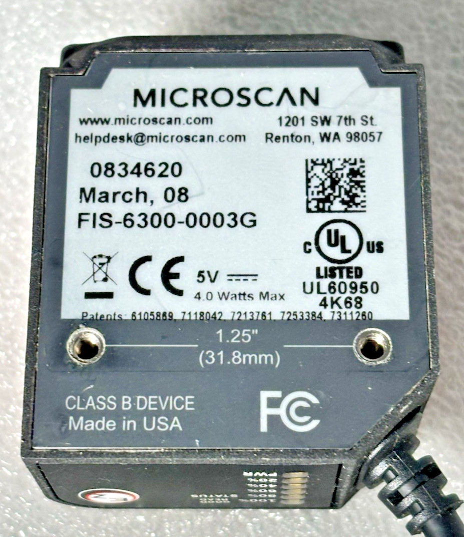 Microscan Quadrus Mini Standard (FIS-6300-0001G)