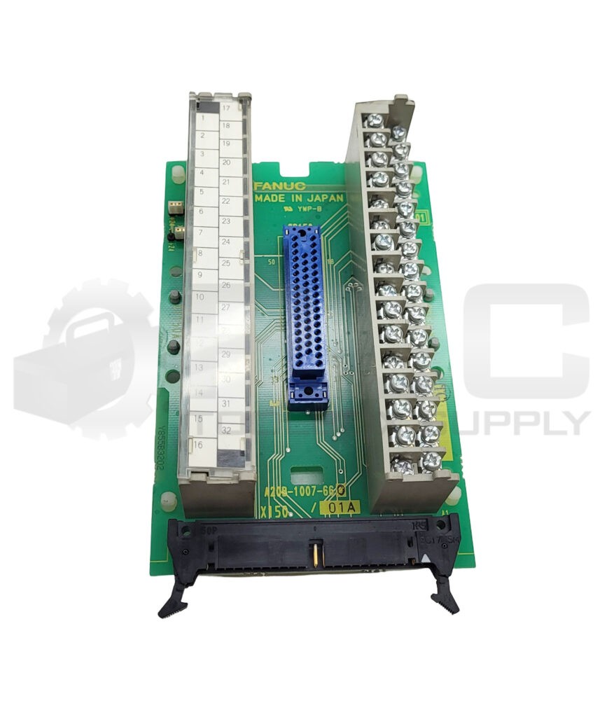 FANUC A03B-0815-C021 MODULE TERMINAL W/ A20B-1007-660/01A MODULE *READ*