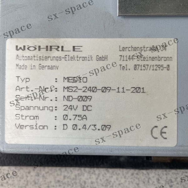 1PCS MEDIO、MS2-240-09-11-201 100% tested by DHL or FEDEX