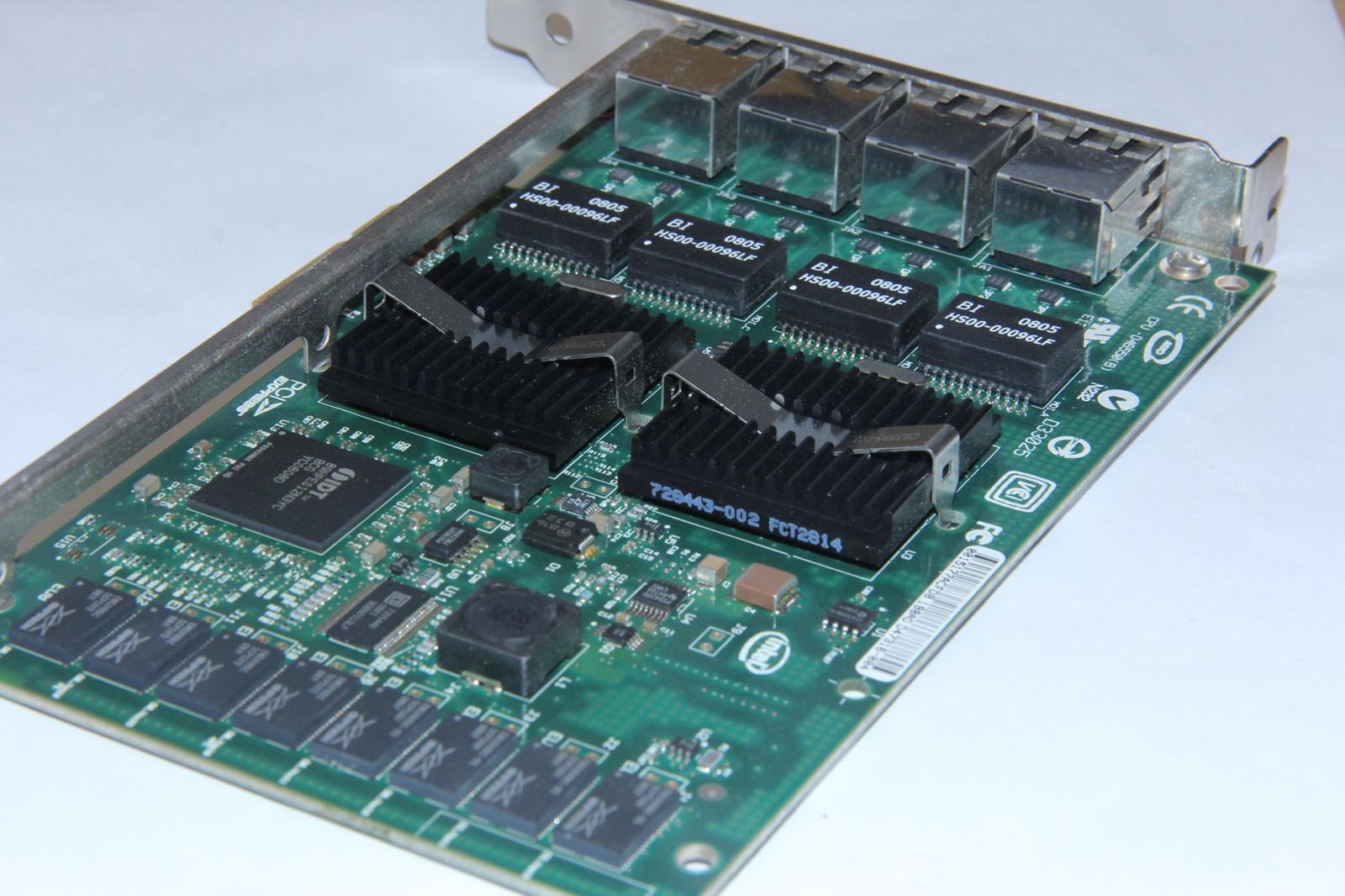 Intel Pro/1000PT Spirent NIC-12 Quad Port Network Adapter