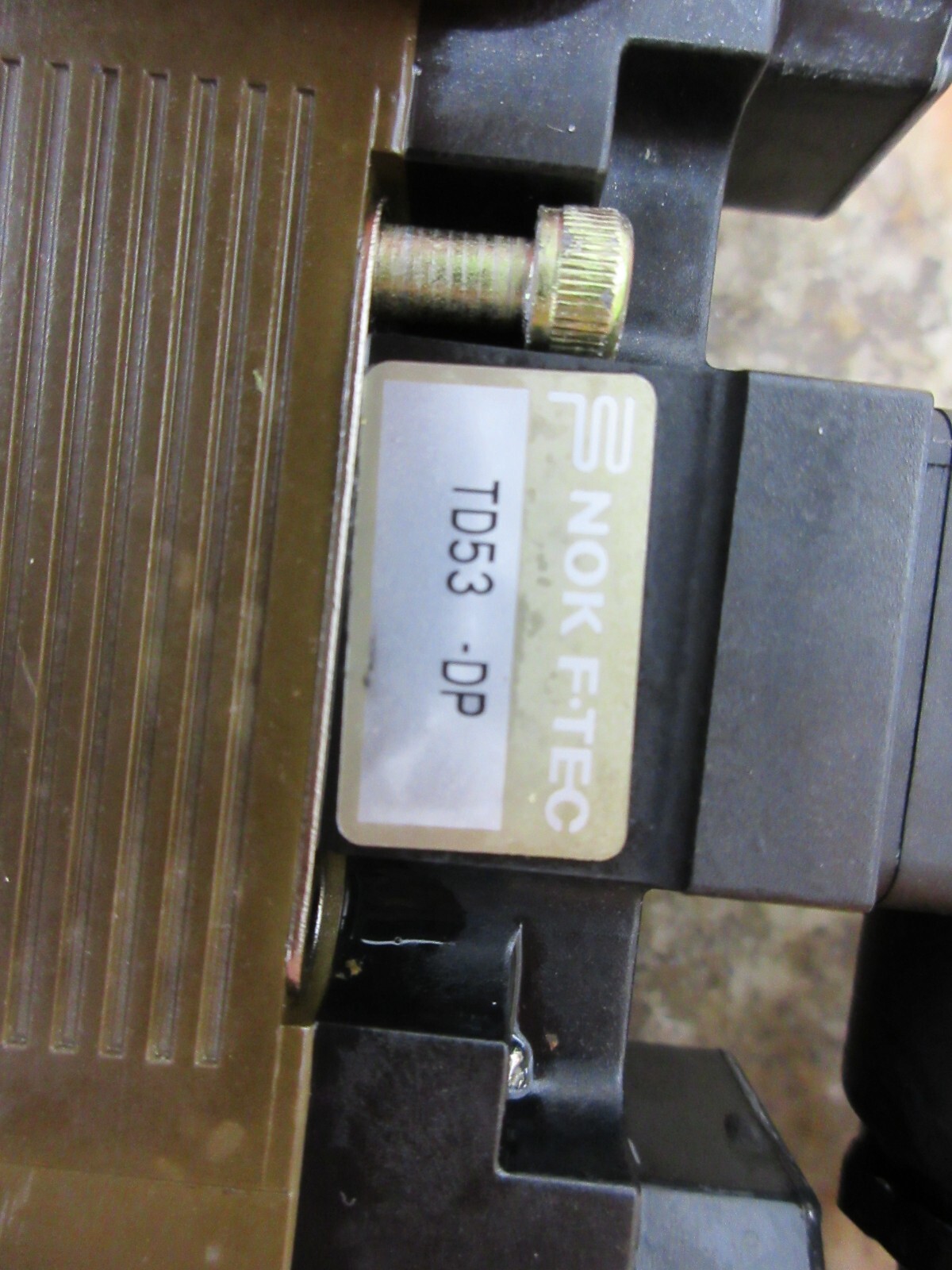 NOK F.TEC SOLENOID VALVE KIWA EXCEL 510 COLT CNC DC24V TD53-DP