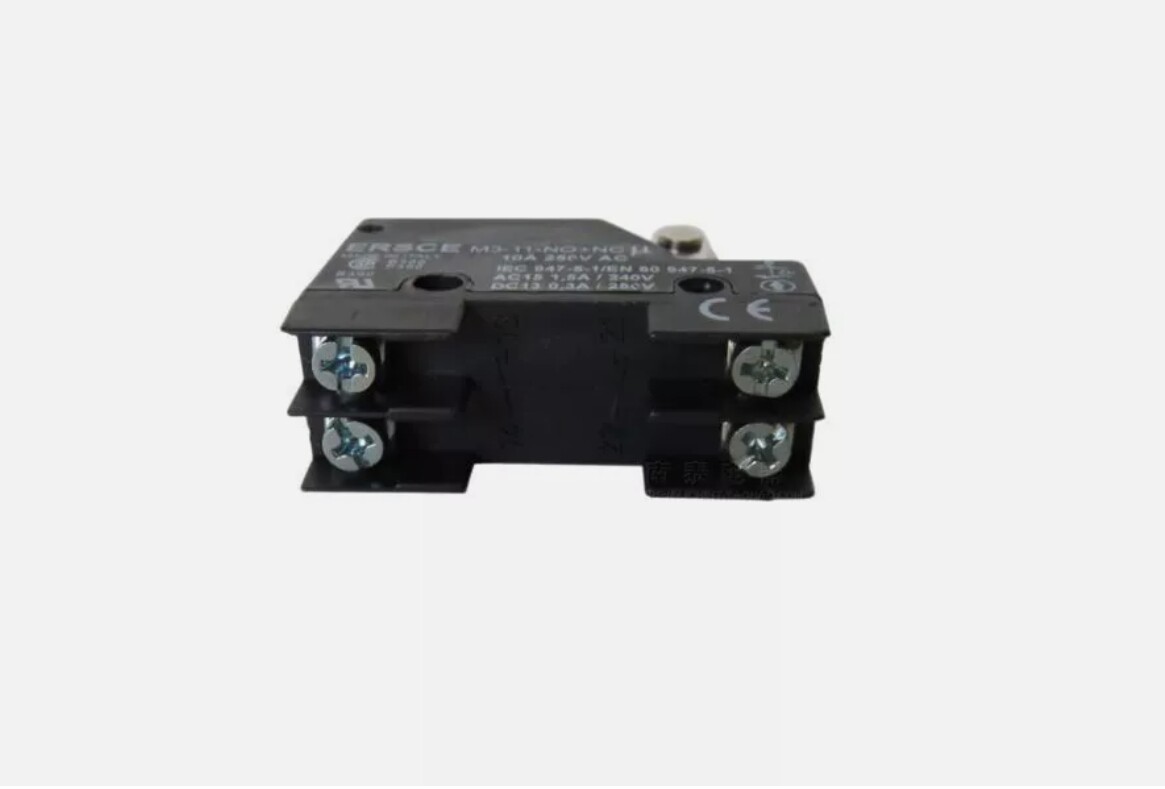 1PCS ERSCE switch M3-11-NO+NC(250VAC 10A) belt wheel
