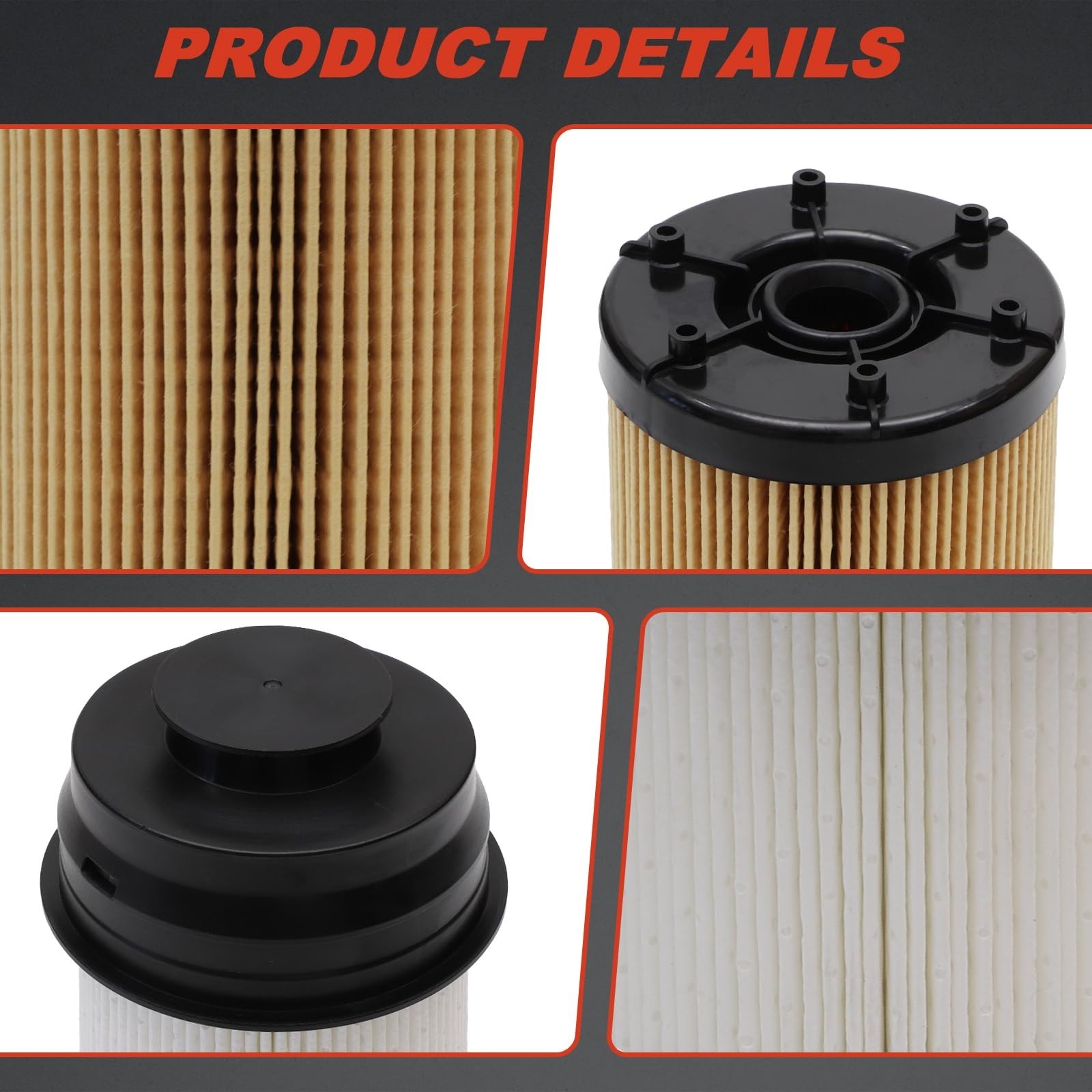 68677800AA Fuel Filter Water Separator | 68677810AA Oil Filter Set Replacemen…