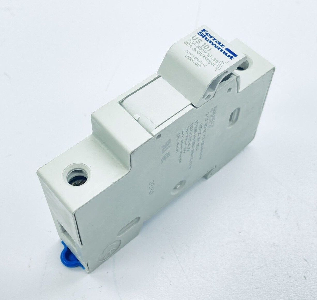 FERRAZ SHAWMUT US101 FUSE HOLDER 32A-690V 30A-800V MODULO STAR UL512 200kA RMS