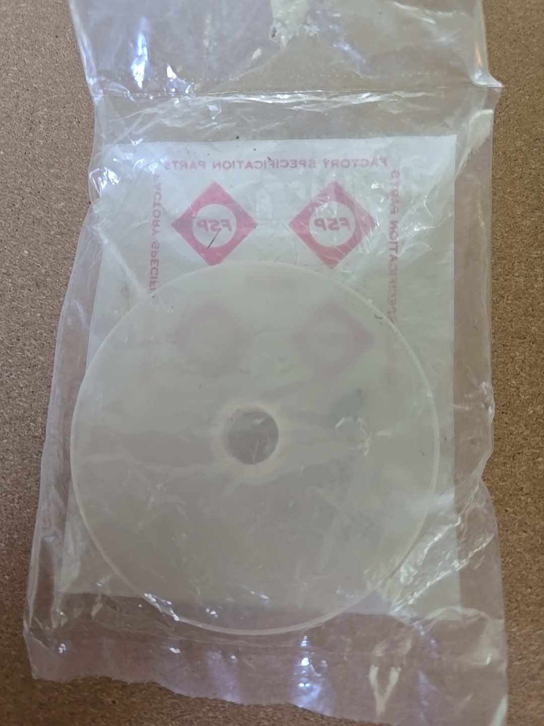 NOS Whirlpool FSP Dishwasher Motor Shaft Slinger Cover 303252 D132