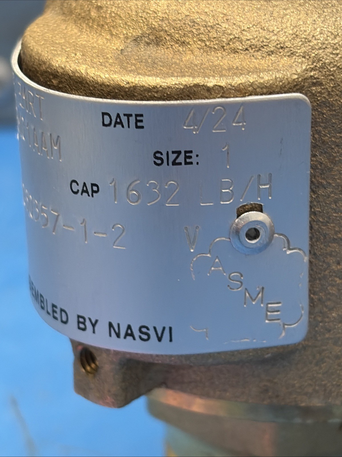 Kunkle Valve 6010FEM01AAM Sz.1 Set At 90 PSI NIB Fast 🇺🇸 Shipping + Warranty