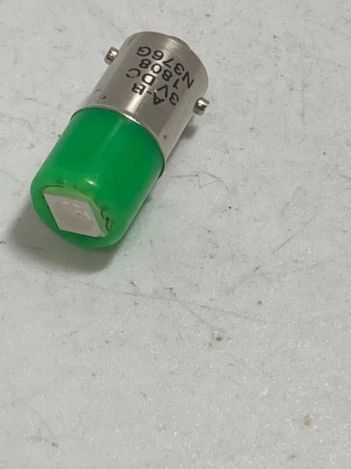 ALLEN BRADLEY 800T-N376G LED BULB 3VDC GREEN BAYONET BASE USE W/ 800TC-N374 NNB