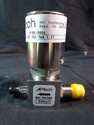 AP TECH AP3550SM 2PW MV4 TW4 1.31 Diaphragm Valve , MAX PRESSURE 250 PSI