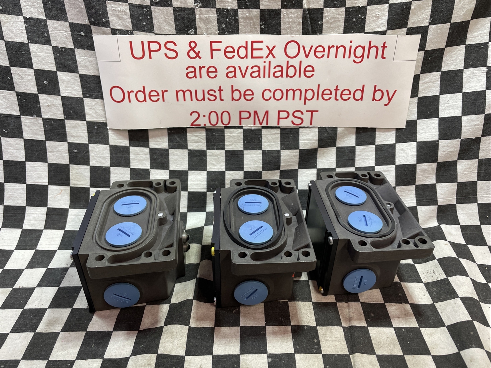 Balluff MULTIPLE LIMIT SWITCHM BNS-819-D02-K12-100, MISSING 1 ORING, LOT OF 3
