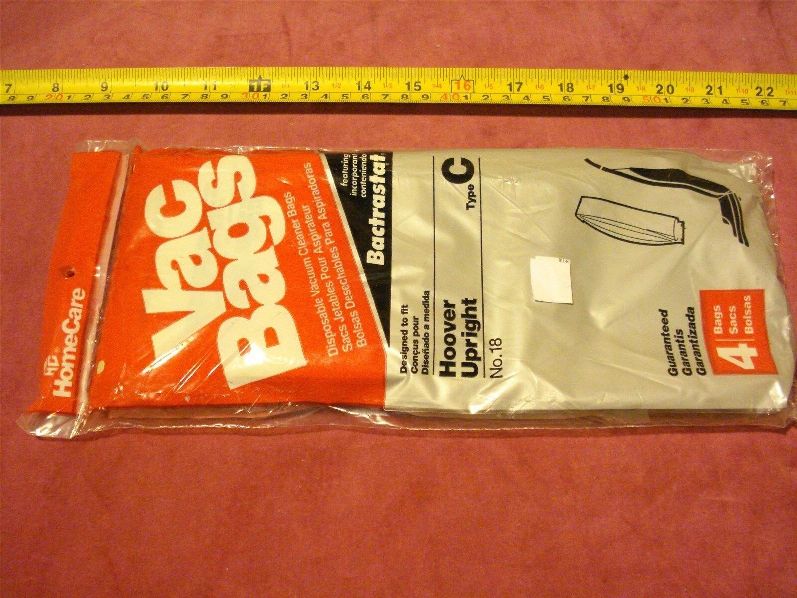 (0929.) Vacuum Cleaner Bags Type “C” for Hoover Upright