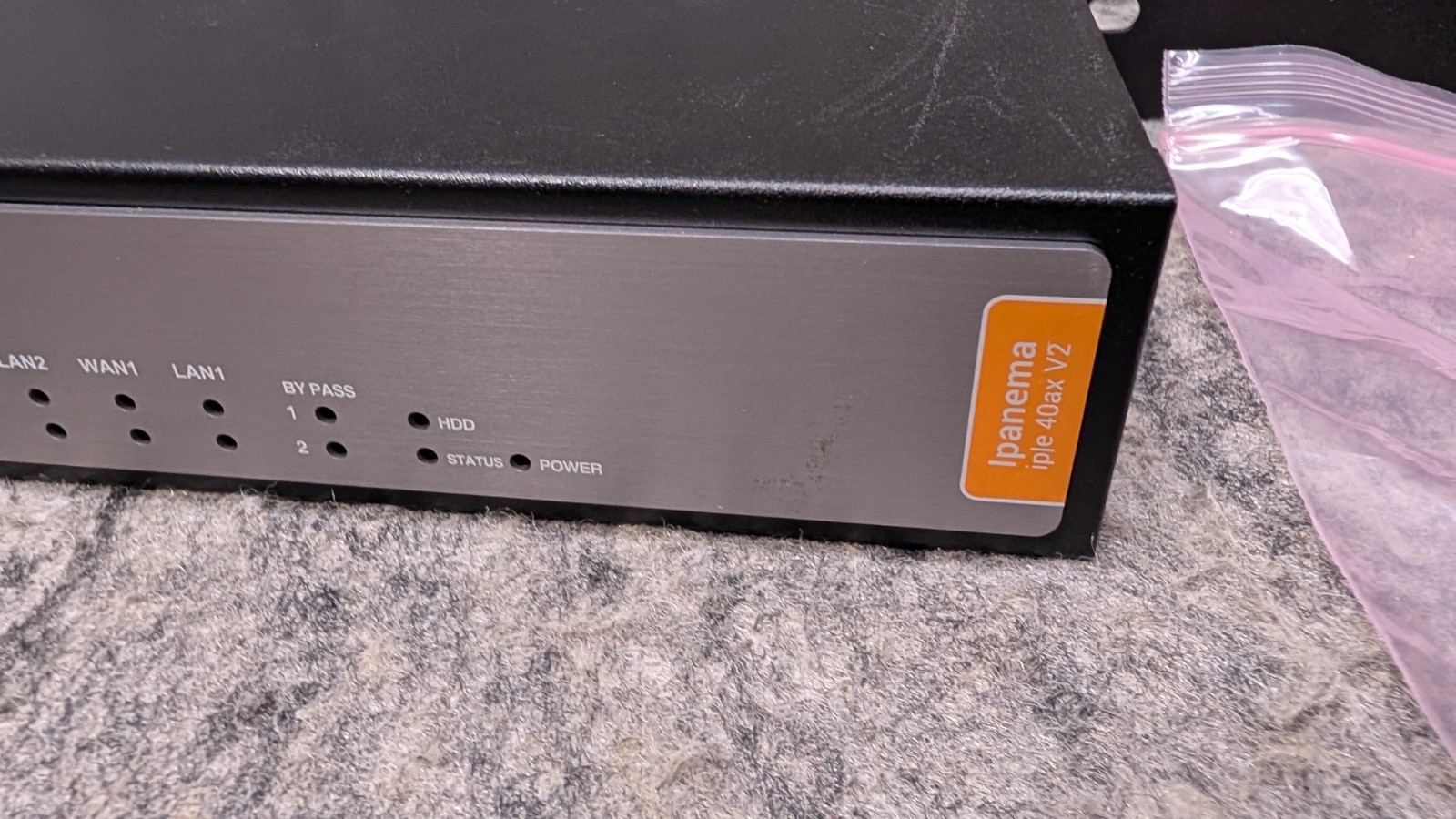 InfoVista 40-05-XX / ip|e 40ax V2 IP Traffic Management Switch w/ Brackets