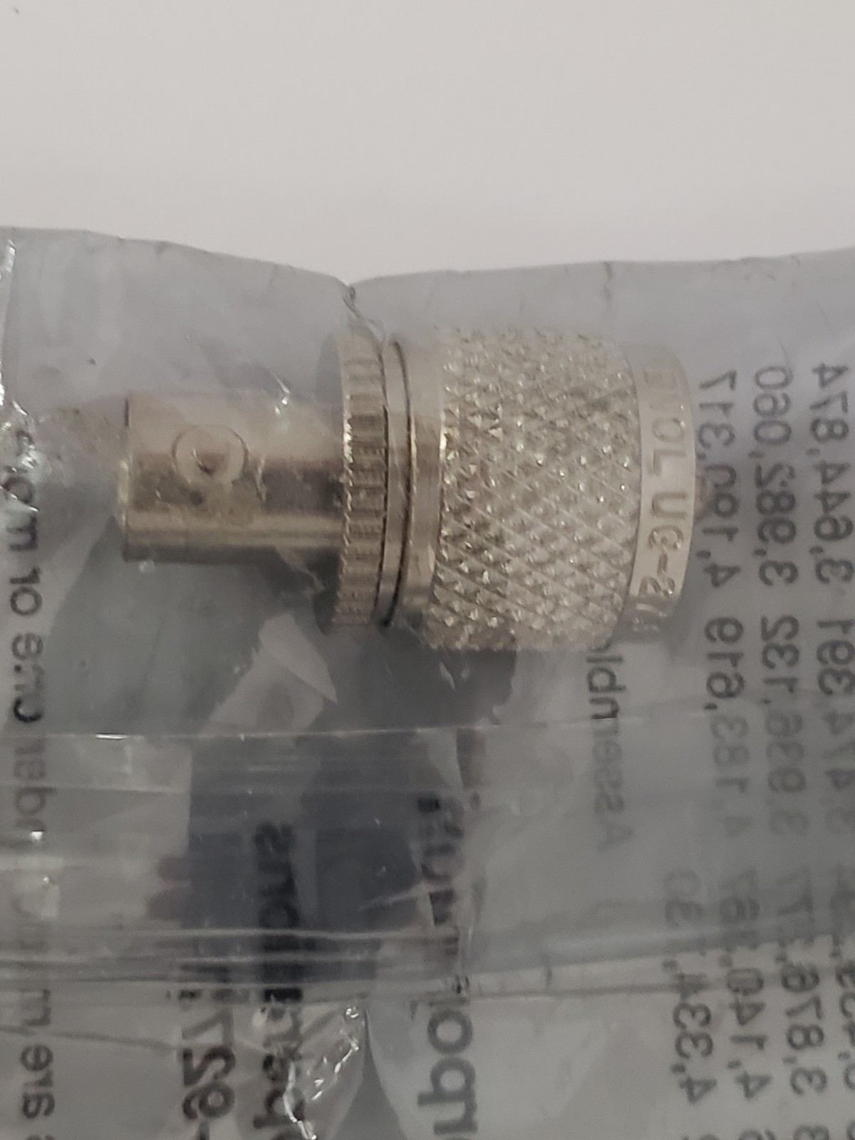 AMPHENOL UG-273/U CONNECTOR PLUG FEMALE-UHF MALE ADAPTER NIB