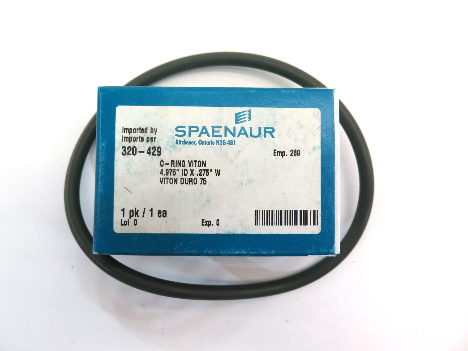 Spaenaur 320-429 O-Ring Viton Duro 75 4.975 ID X .275 W