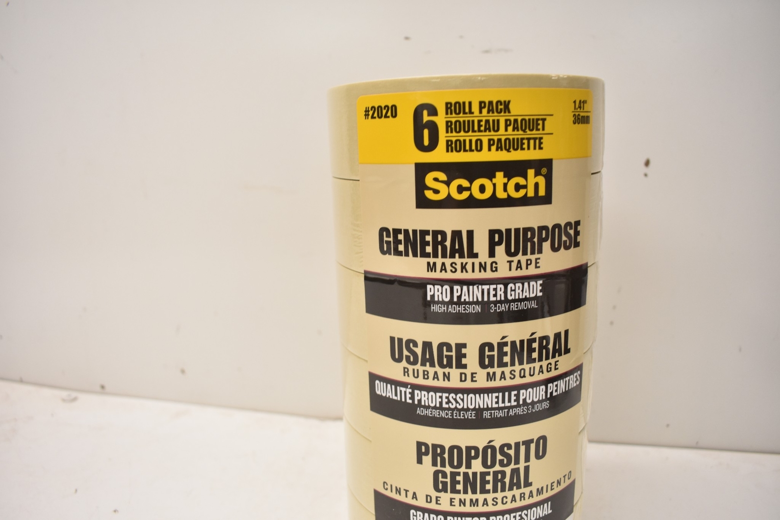 Scotch 2020 General Purpose Masking Tape 1.41″ (6 PACK)