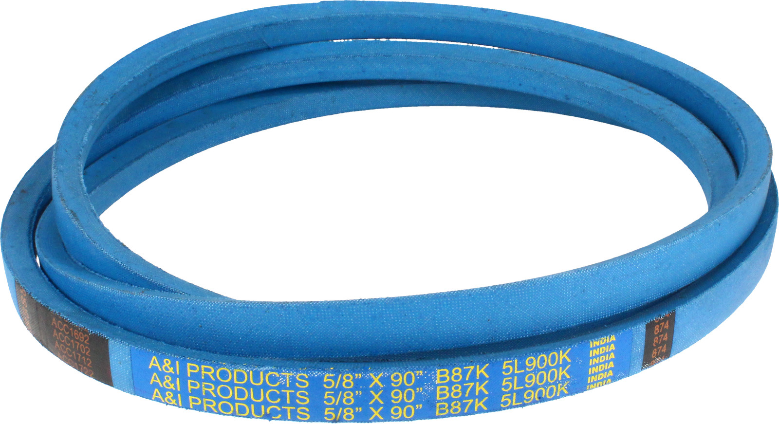 B-Section V-Belt B87K fits Snapper ZTR425 ZU4804M ZU6003M ZU6004M