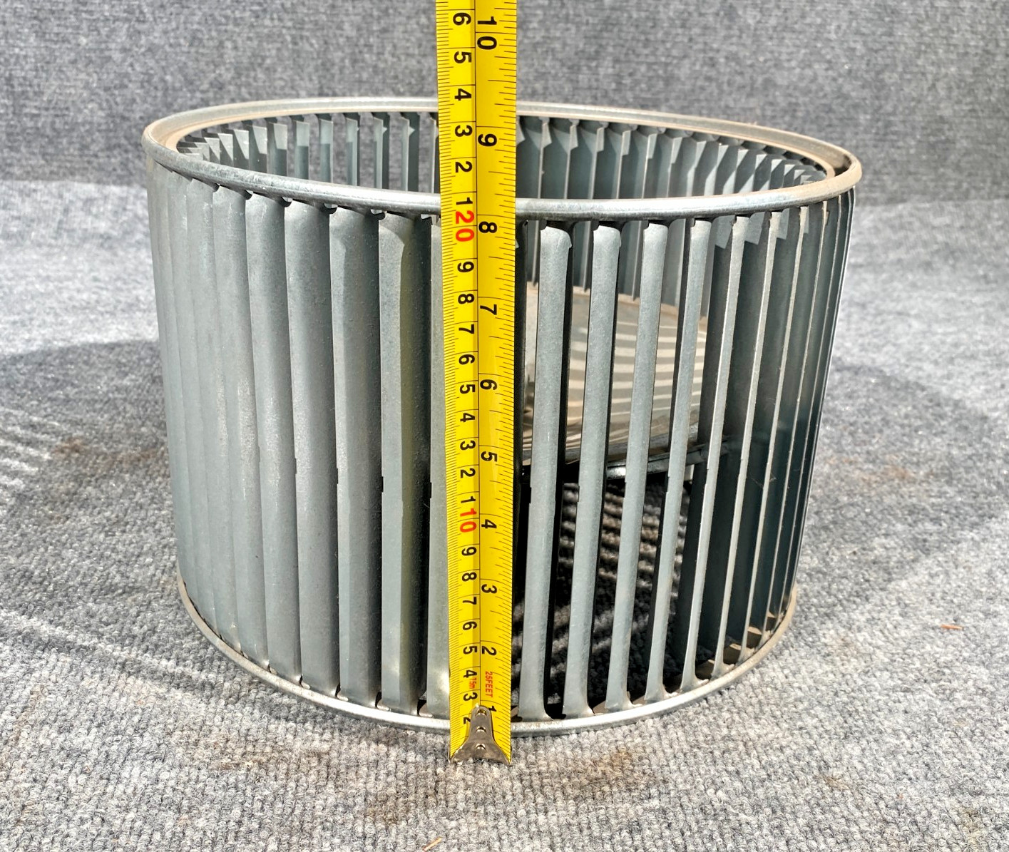 667258-C , 11-8 DD .50 CLW CC 12″ x 8″ Blower Wheel