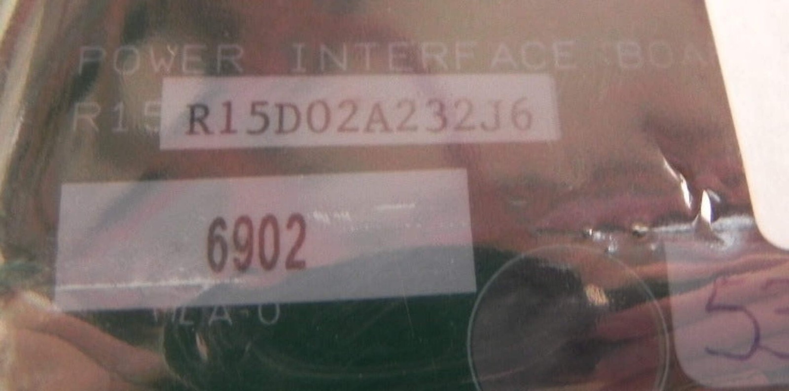 Siemens Power interface Board R15D02A232 J6