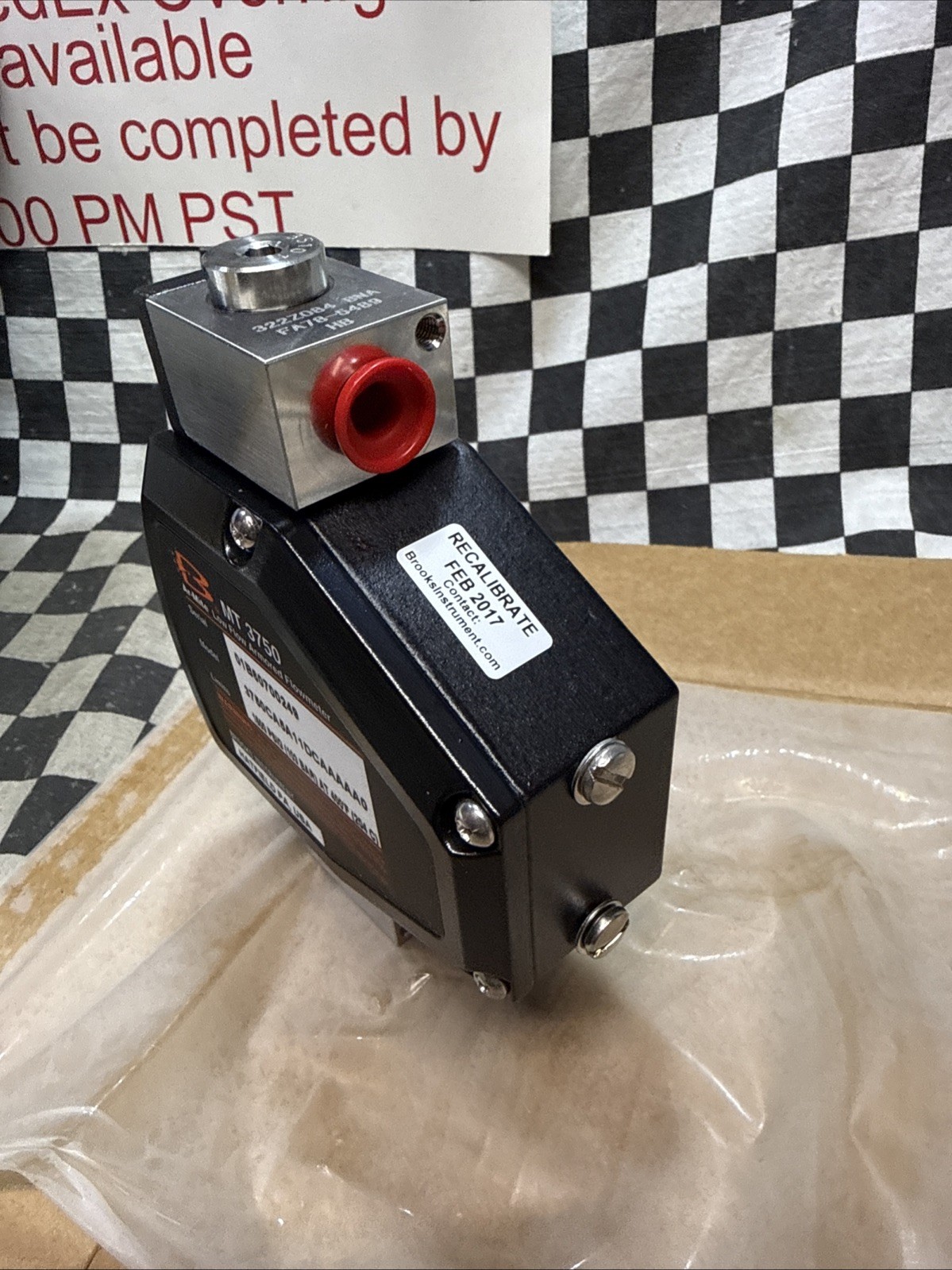 BROOKS MT 3750 Series Variable Area Flowmeters 4.3 – 43 LPH, 3750CA5A11DCAAAAA0