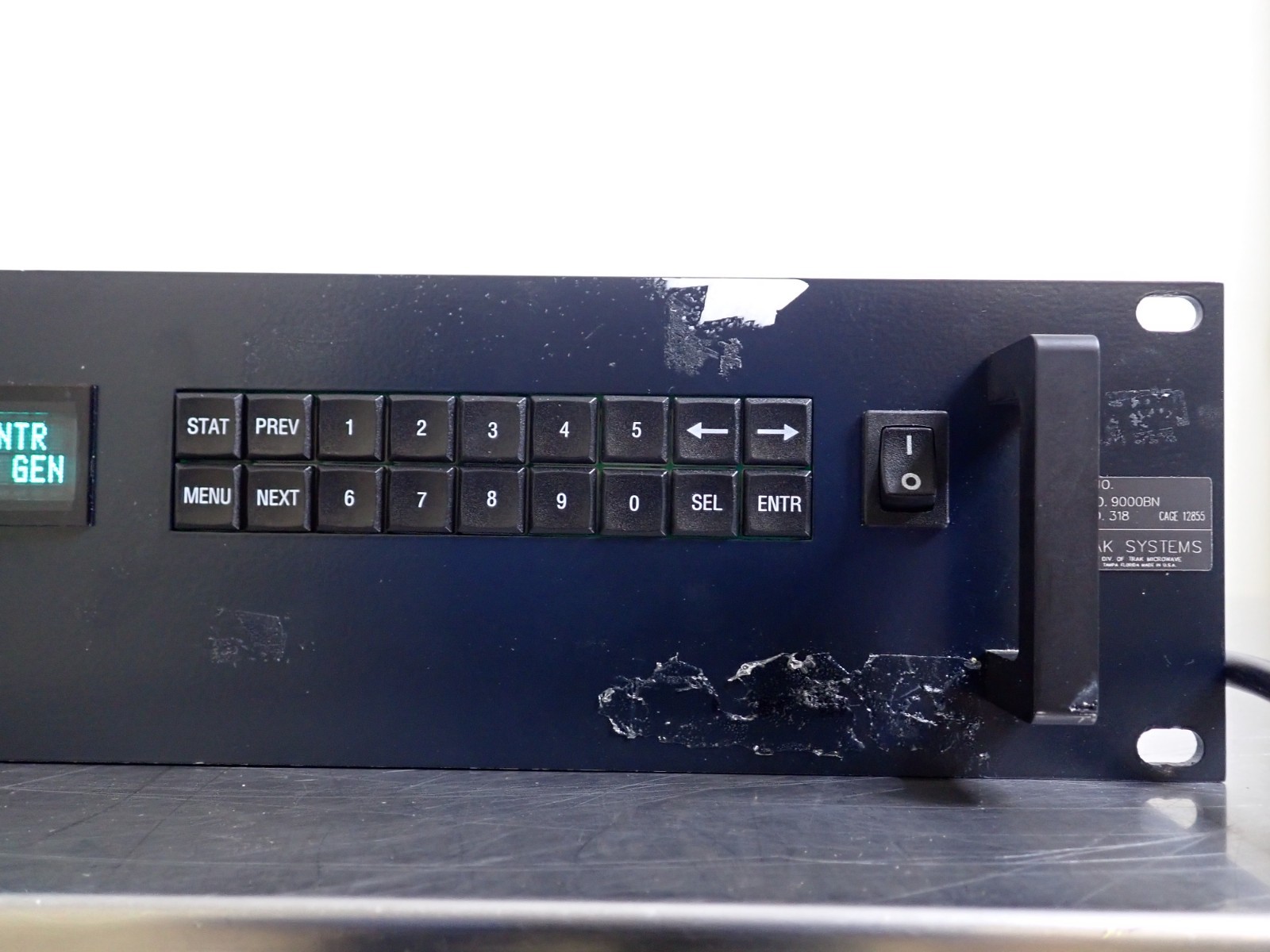 Trak Systems 9000B 9000BN Timing Mainframe Chassis