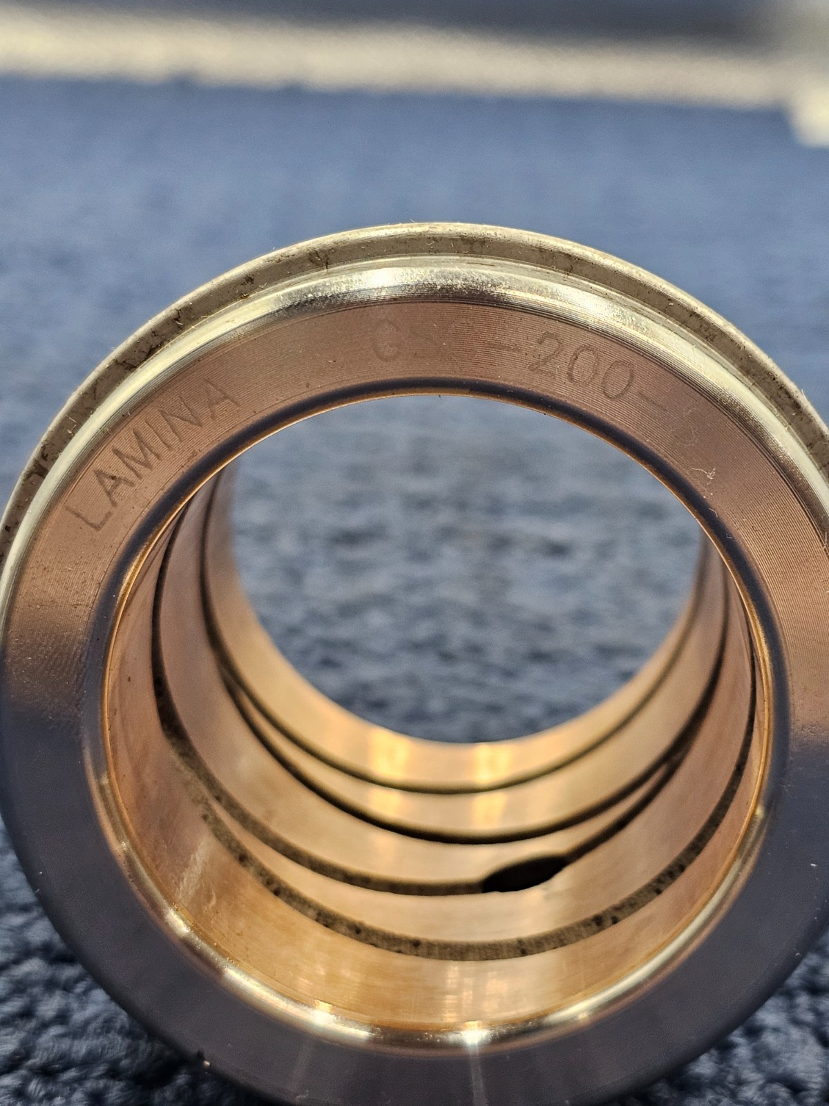 Lamina GSC-200-S Die Bushing Bronze PLT Short Shoulder Bushing