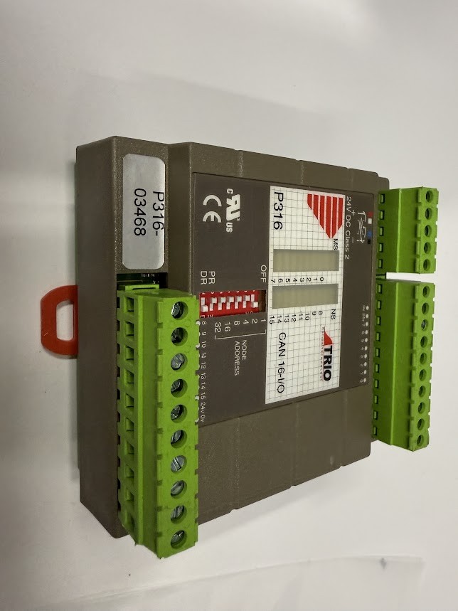 Trio Motion Digital Input/Output Expansion Module P316 CAN 16-I/O 24VDC 250mA