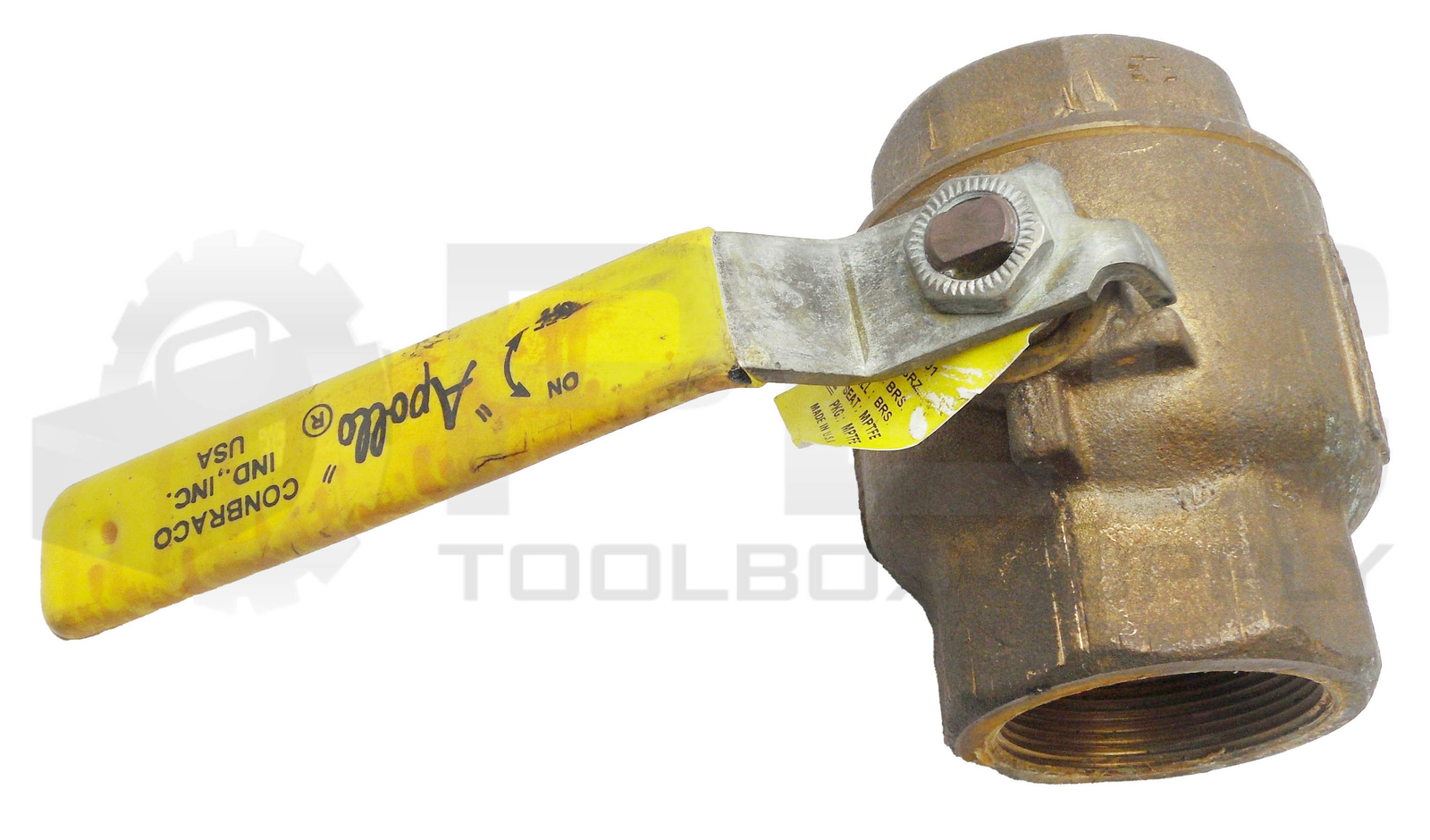 APOLLO 77C-108-01 MANUAL BRONZE BALL VALVE
