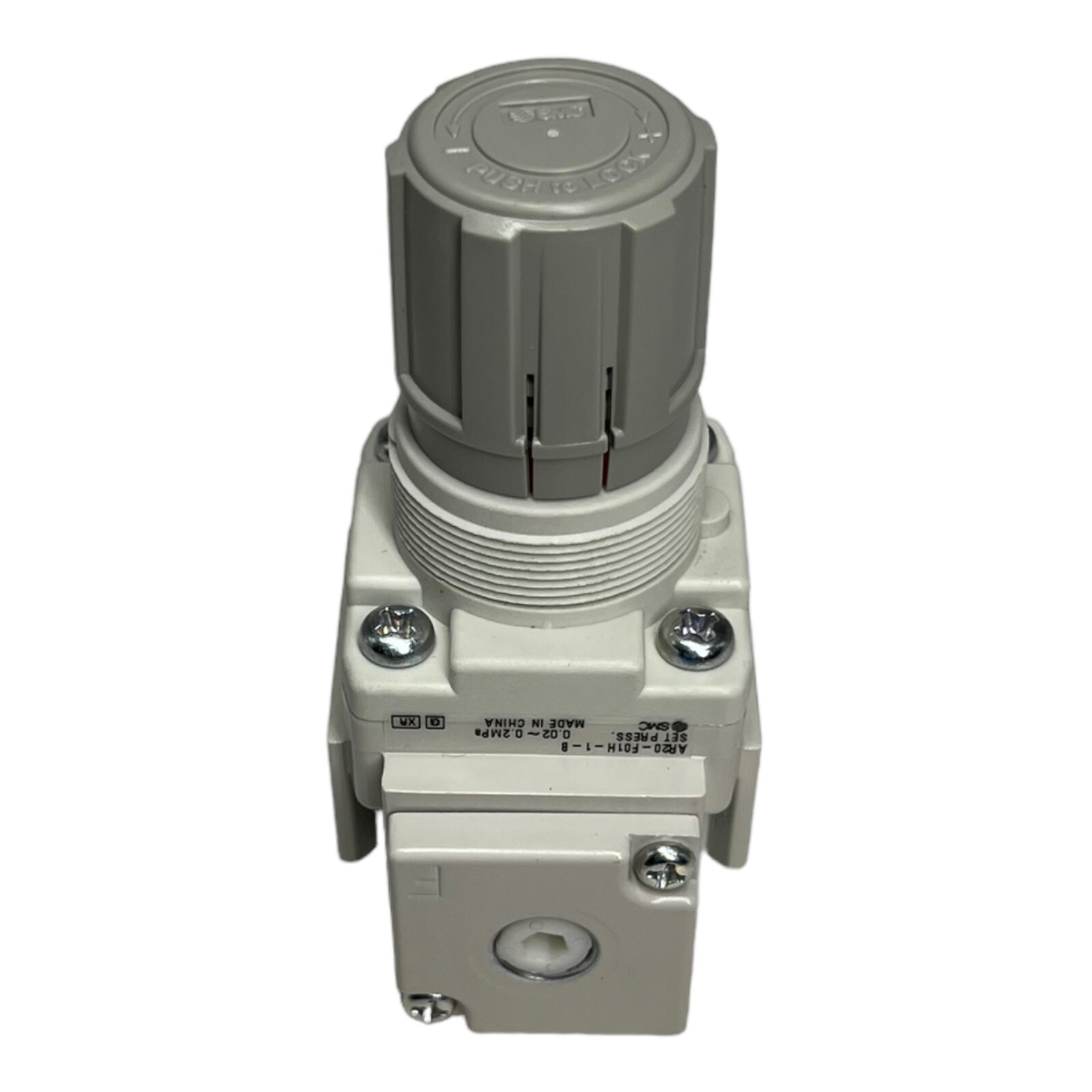 2x SMC AR20-F01H-1-B AR20F01H1B Air Regulator Regulator 0.02MPa – 0.2MPa
