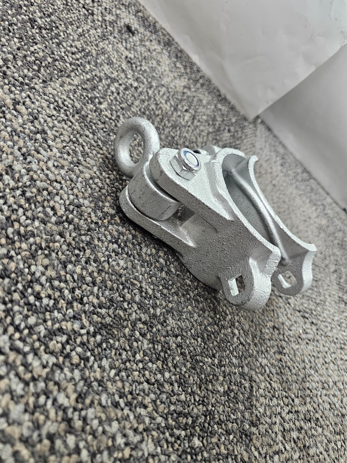 (QTY 2) STUFF INC. Ductile Iron Swing Hanger Galvanized, Holds up to 5000 lbs