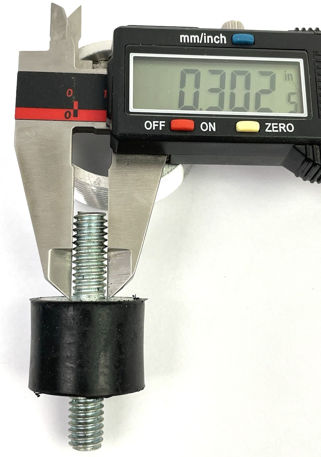 4-Rubber Vibration Noise Mounts 1/4″
