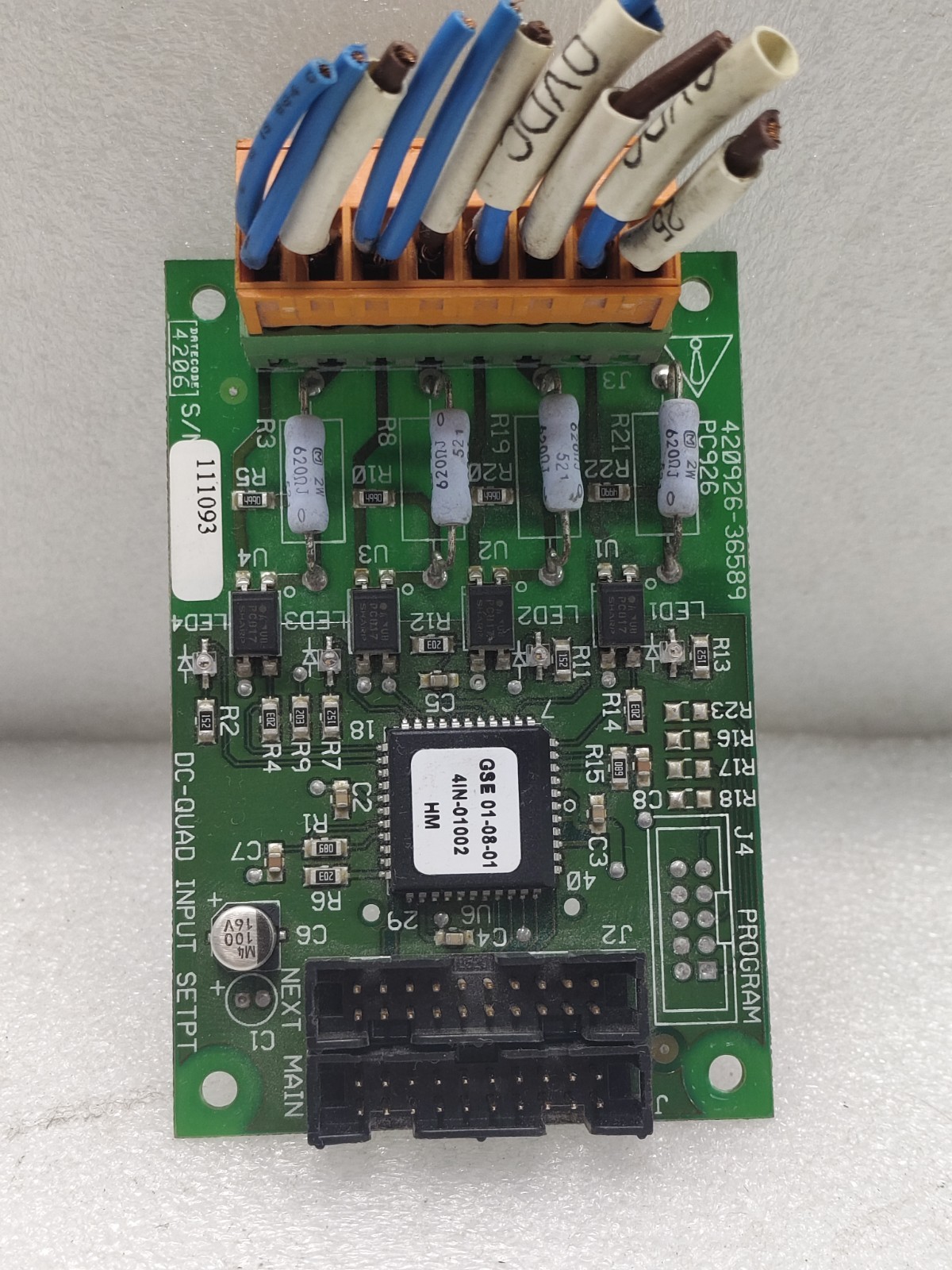 GSE / AVERY WEIGH-TRONIX 420926-36589 Pcb Card PC926