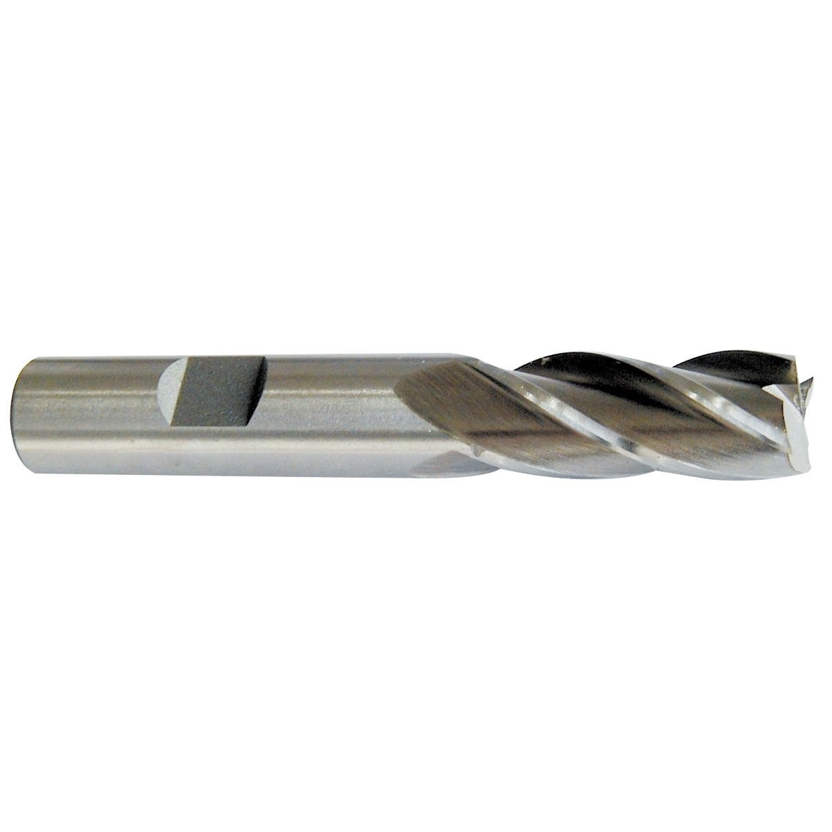3 4 Inch High Speed Steel End Mill 4 Flute Center Cutting for Milling Operations