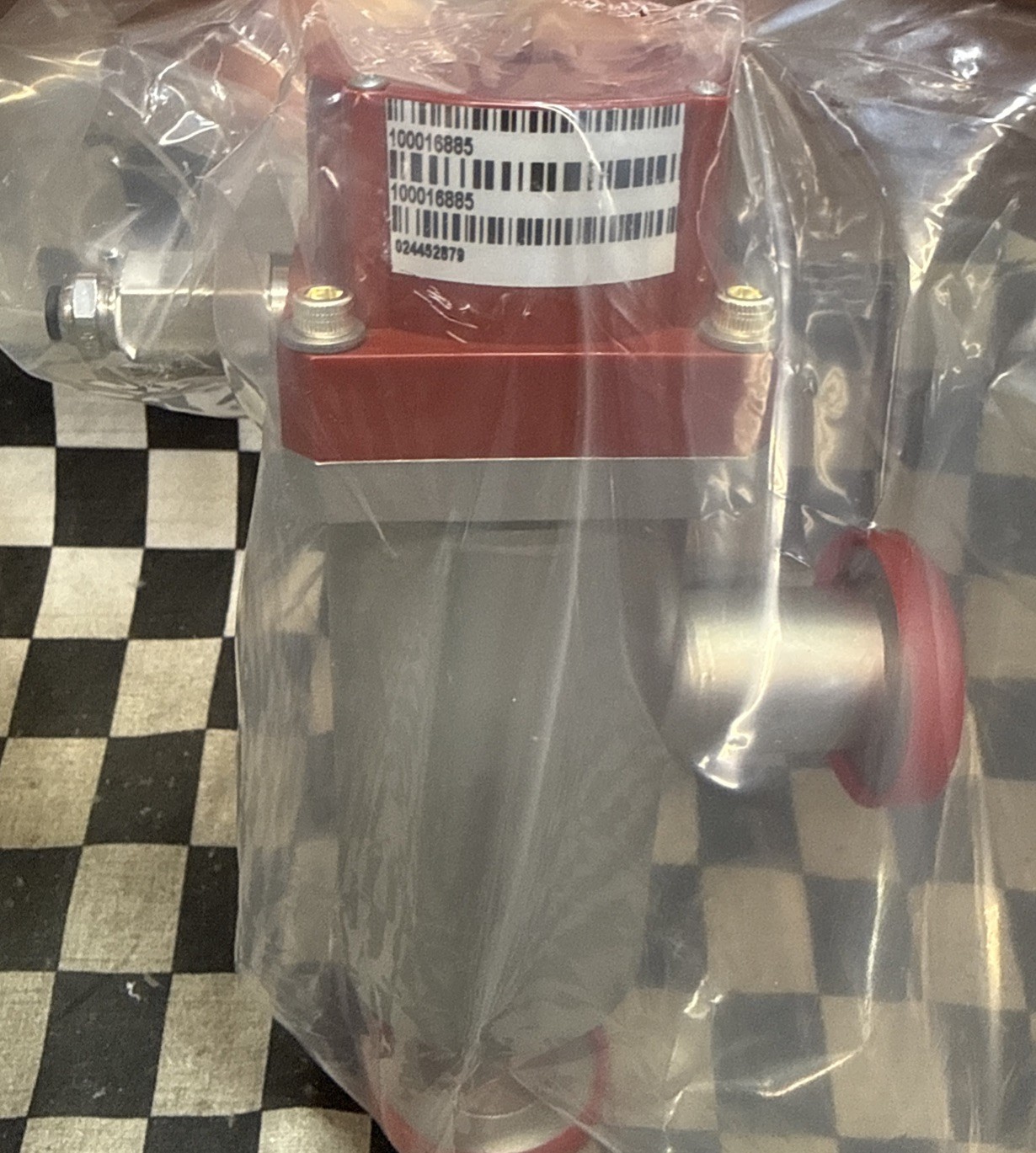 MKS 100016885, AMAT 3870-06567, Pneumatic Angle Valve KF-25, VLV, LPJ2, 25AK