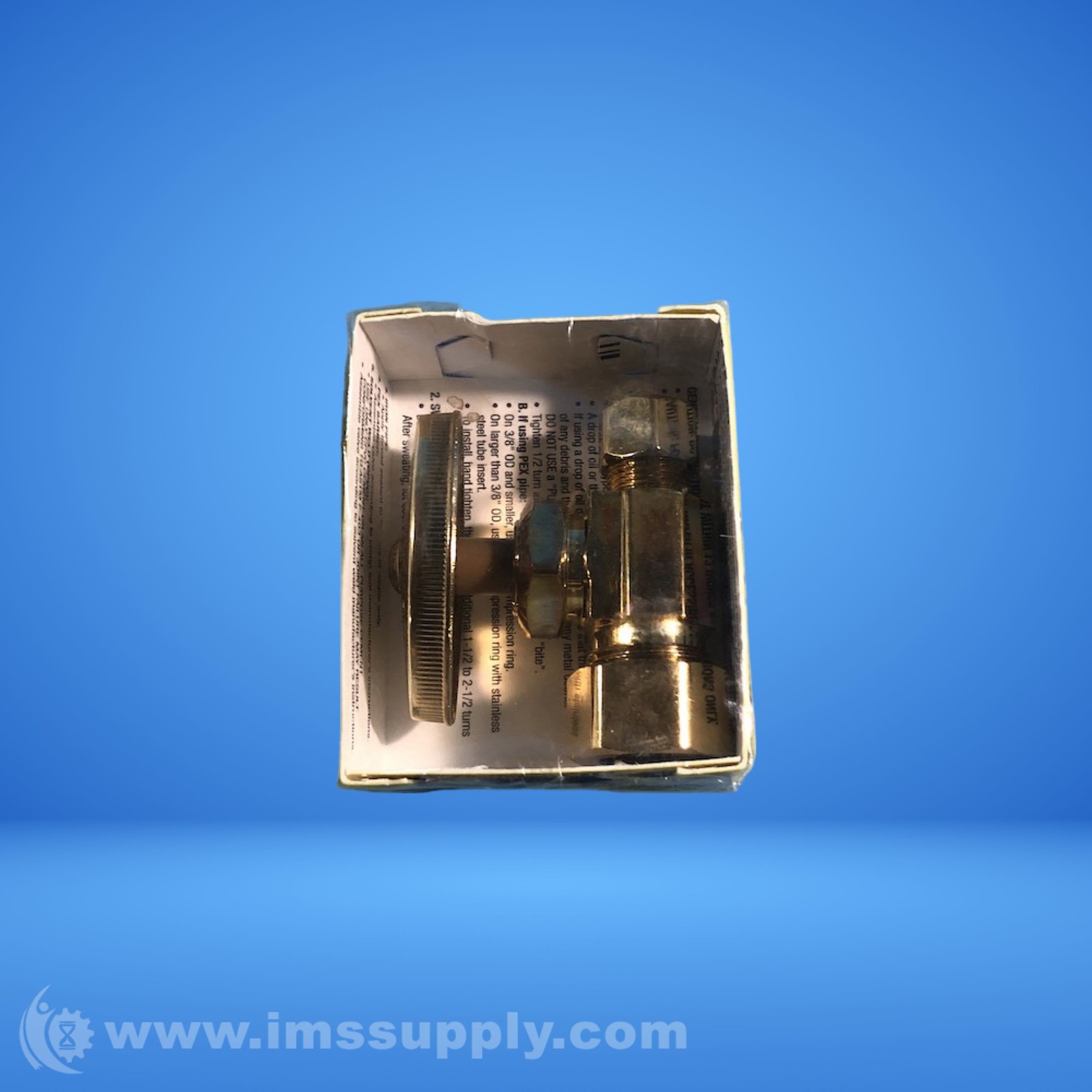 Brass Craft OCR19X P Compression Outlet Angle Valve FNFP