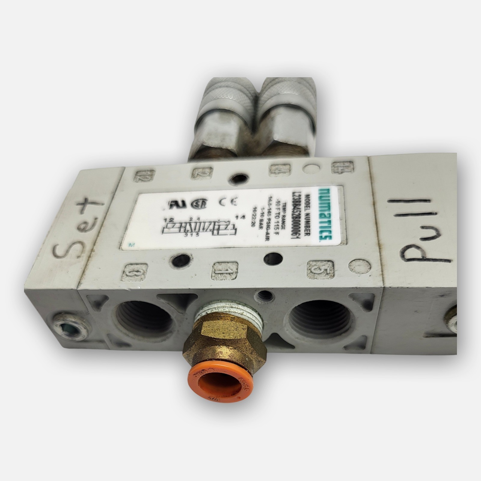 NUMATICS L23BB452B000061 SOLENOID VALVE W/ 226-749B 24VDC