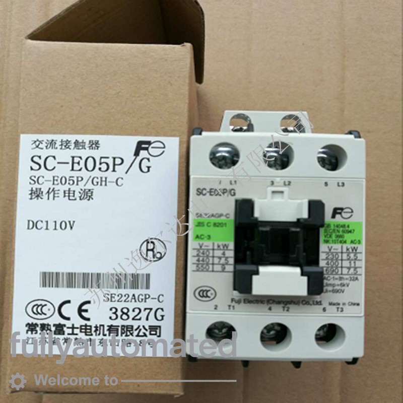 brand new, suitable for Fuji SC-E05P/G DC110V contactor SC-E05P/GH-C-