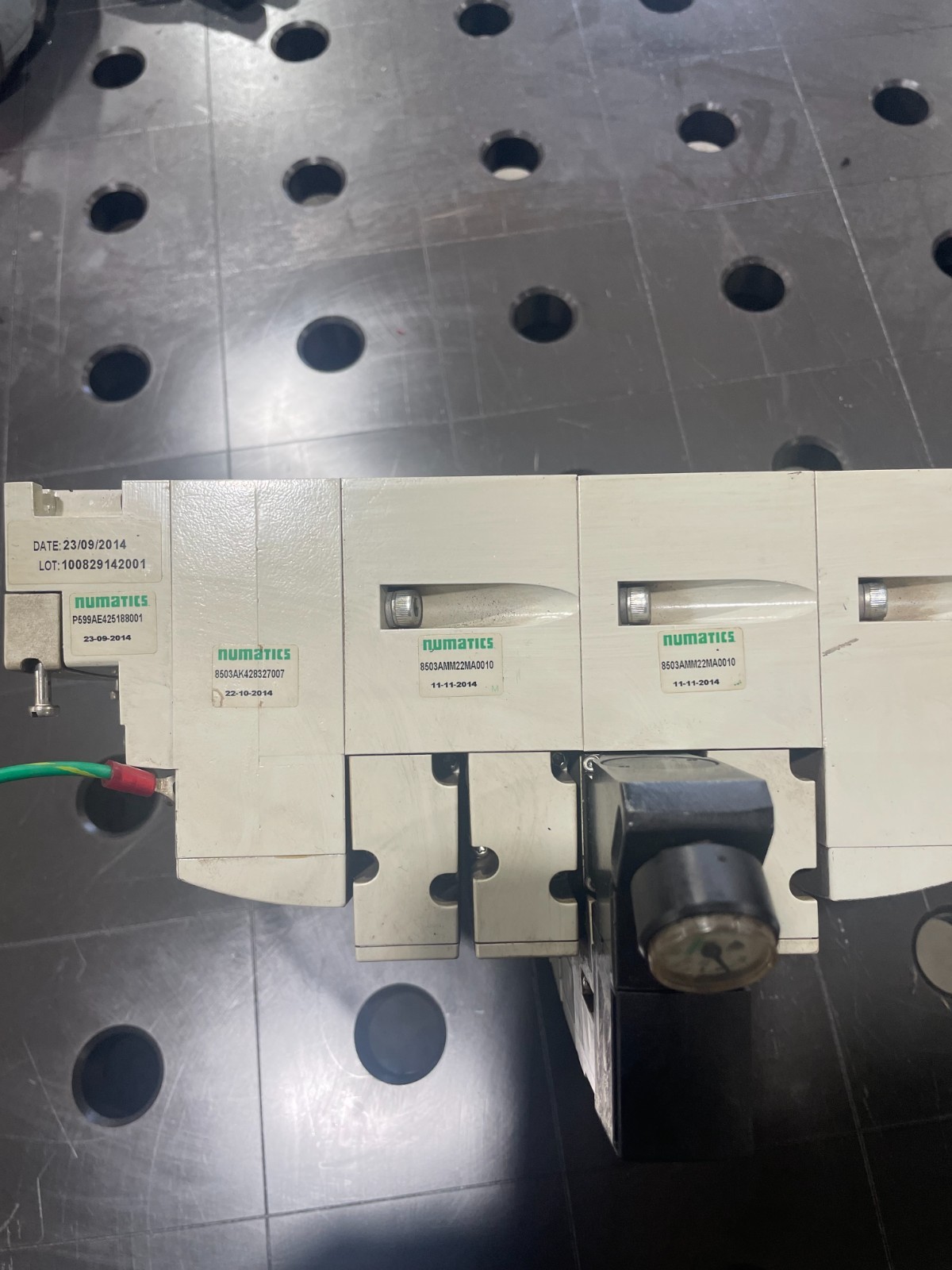 Numatics R503A2B50MA00F1, P599AE425188001, 8603AK428327001, and 8503AMM22MA0010