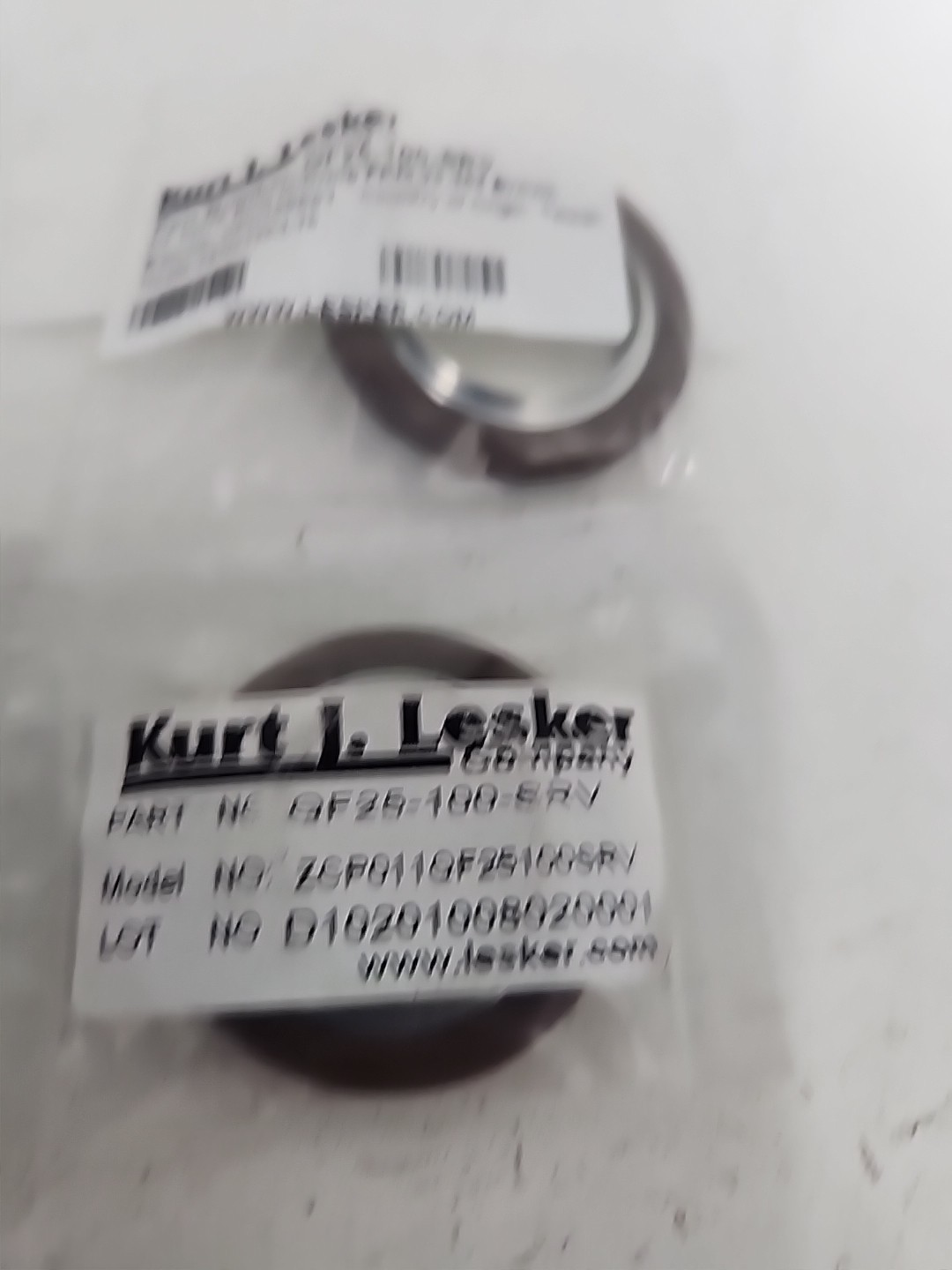 Kurt J Lesker QF25-100-SRV Centering Ring (LOT OF 4) **NOS**